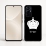 כיסוי בעיצוב אישי עם השם שלך לדגם - Realme 16 Pro+ 5G בעיצוב כתר מלכותי