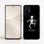 כיסוי בעיצוב אישי עם השם שלך לדגם - Realme 16 Pro+ 5G בעיצוב סקלטון