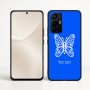 כיסוי בעיצוב אישי עם השם שלך לדגם - Realme 16 Pro+ 5G בעיצוב פרפר