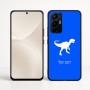 כיסוי בעיצוב אישי עם השם שלך לדגם - Realme 16 Pro+ 5G בעיצוב דינוזאור