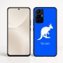 כיסוי בעיצוב אישי עם השם שלך לדגם - Realme 16 Pro+ 5G בעיצוב קנגורו