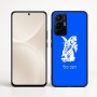 כיסוי בעיצוב אישי עם השם שלך לדגם - Realme 16 Pro+ 5G בעיצוב ארנב מחזיק גזר