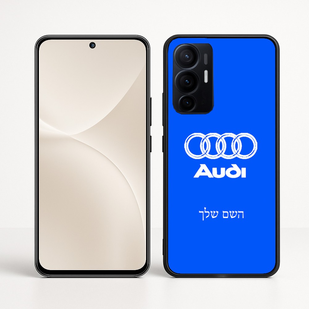 כיסוי בעיצוב אישי עם השם שלך לדגם - Realme 16 Pro+ 5G בעיצוב אאודי