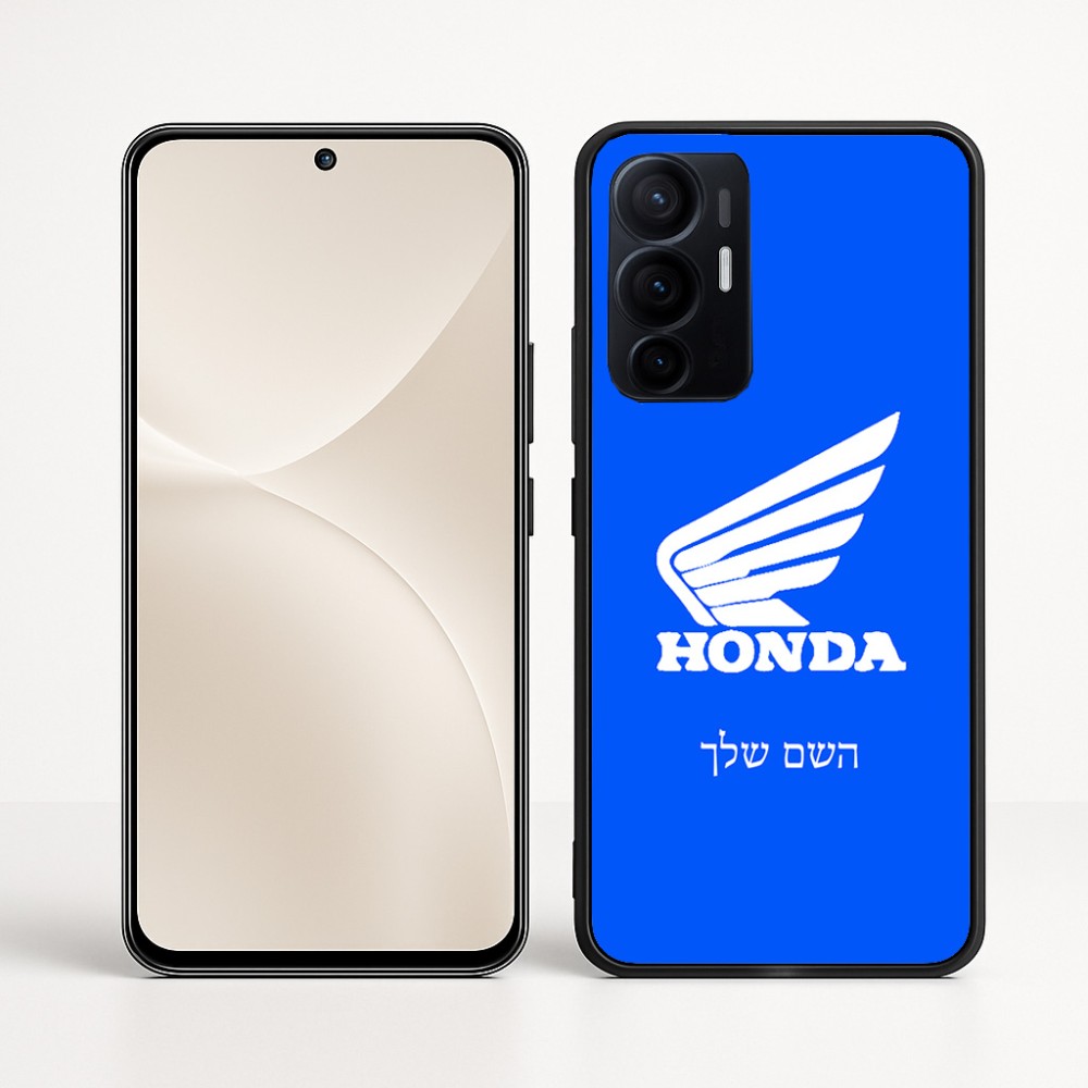 כיסוי בעיצוב אישי עם השם שלך לדגם - Realme 16 Pro+ 5G בעיצוב הונדה