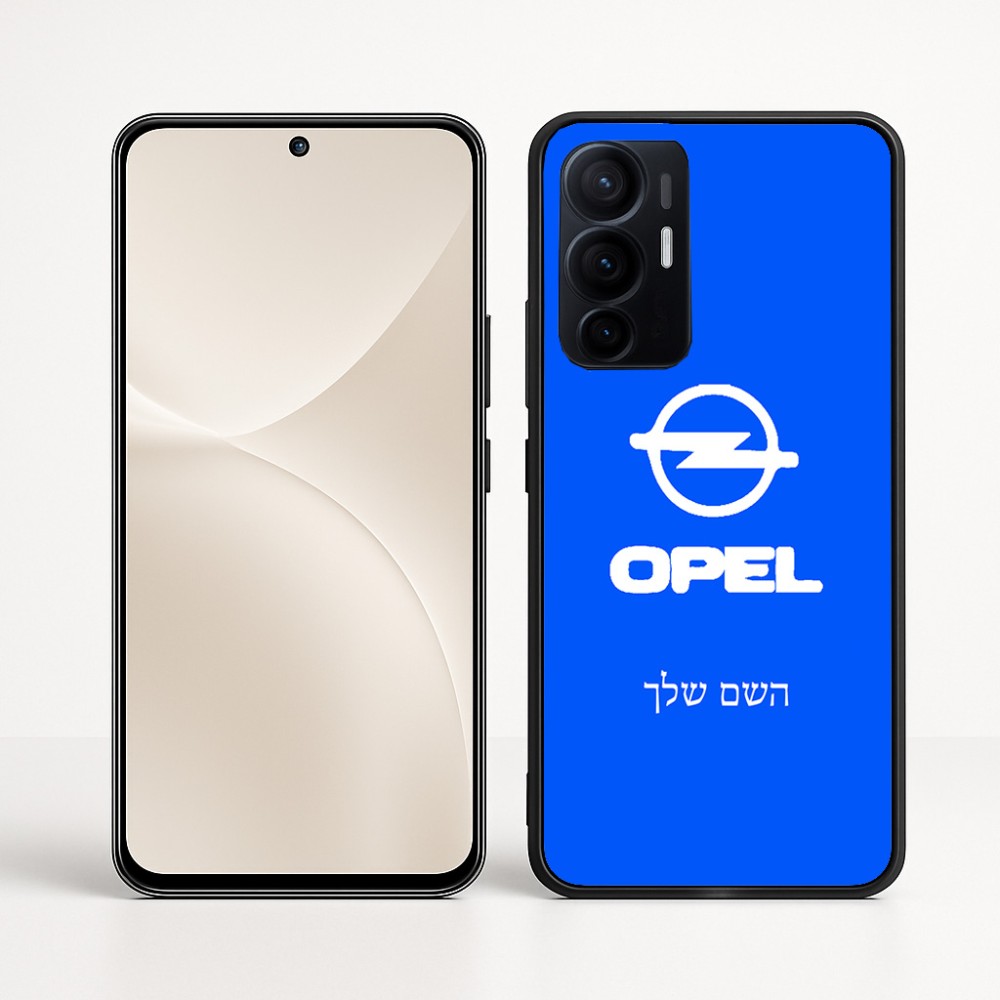 כיסוי בעיצוב אישי עם השם שלך לדגם - Realme 16 Pro+ 5G בעיצוב אופל