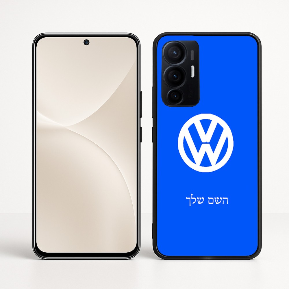 כיסוי בעיצוב אישי עם השם שלך לדגם - Realme 16 Pro+ 5G בעיצוב פולקסווגן