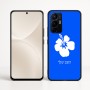 כיסוי בעיצוב אישי עם השם שלך לדגם - Realme 16 Pro+ 5G בעיצוב פרח היביסקוס