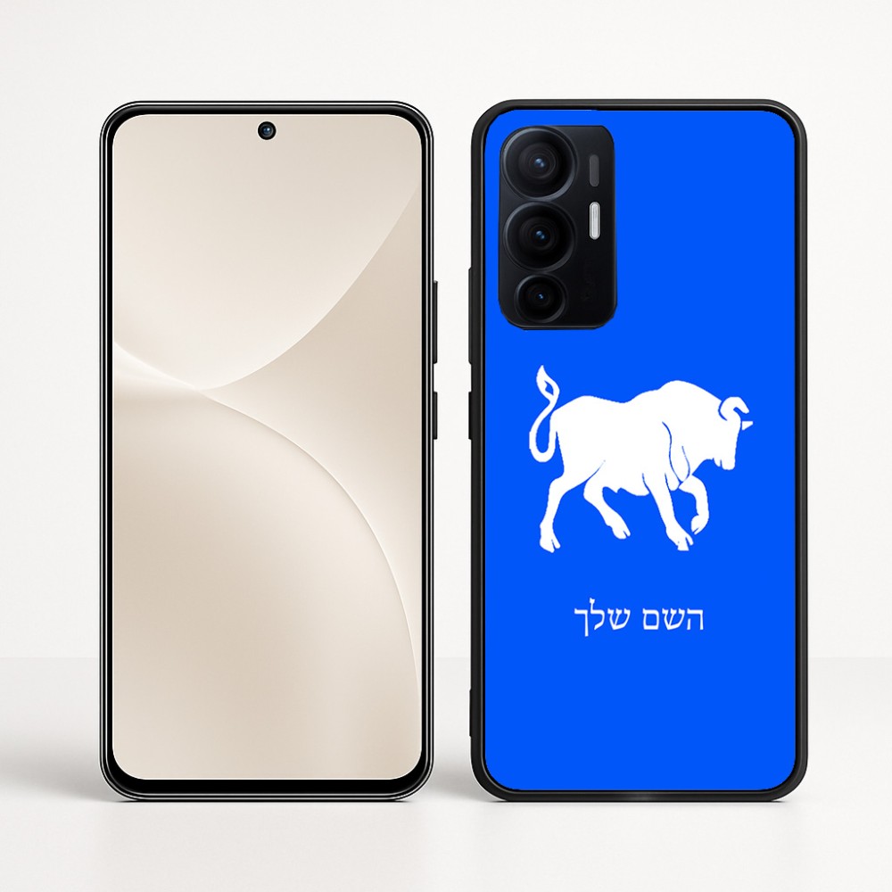 כיסוי בעיצוב אישי עם השם שלך לדגם - Realme 16 Pro+ 5G בעיצוב מזלות - שור
