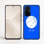 כיסוי בעיצוב אישי עם השם שלך לדגם - Realme 16 Pro+ 5G בעיצוב כדורסל