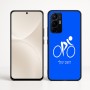 כיסוי בעיצוב אישי עם השם שלך לדגם - Realme 16 Pro+ 5G בעיצוב אופניים אולימפיים