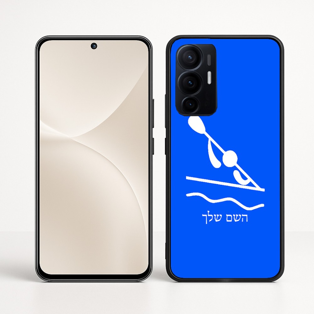 כיסוי בעיצוב אישי עם השם שלך לדגם - Realme 16 Pro+ 5G בעיצוב קיאק אולימפי