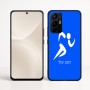 כיסוי בעיצוב אישי עם השם שלך לדגם - Realme 16 Pro+ 5G בעיצוב רצים אולימפיים