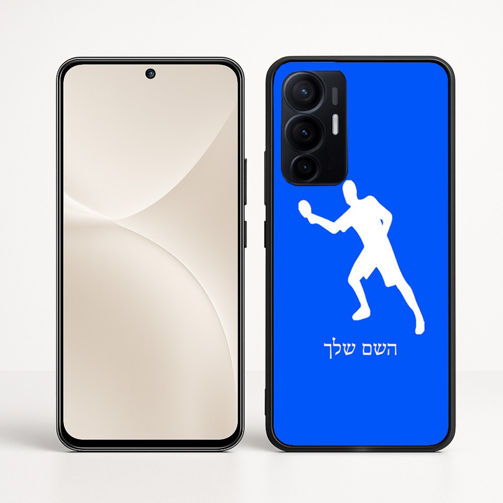כיסוי בעיצוב אישי עם השם שלך לדגם - Realme 16 Pro+ 5G בעיצוב שחקן פינג פונג