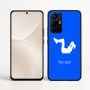כיסוי בעיצוב אישי עם השם שלך לדגם - Realme 16 Pro+ 5G בעיצוב אישה מתאמנת
