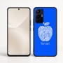 כיסוי בעיצוב אישי עם השם שלך לדגם - Realme 16 Pro+ 5G בעיצוב הדפס תפוח
