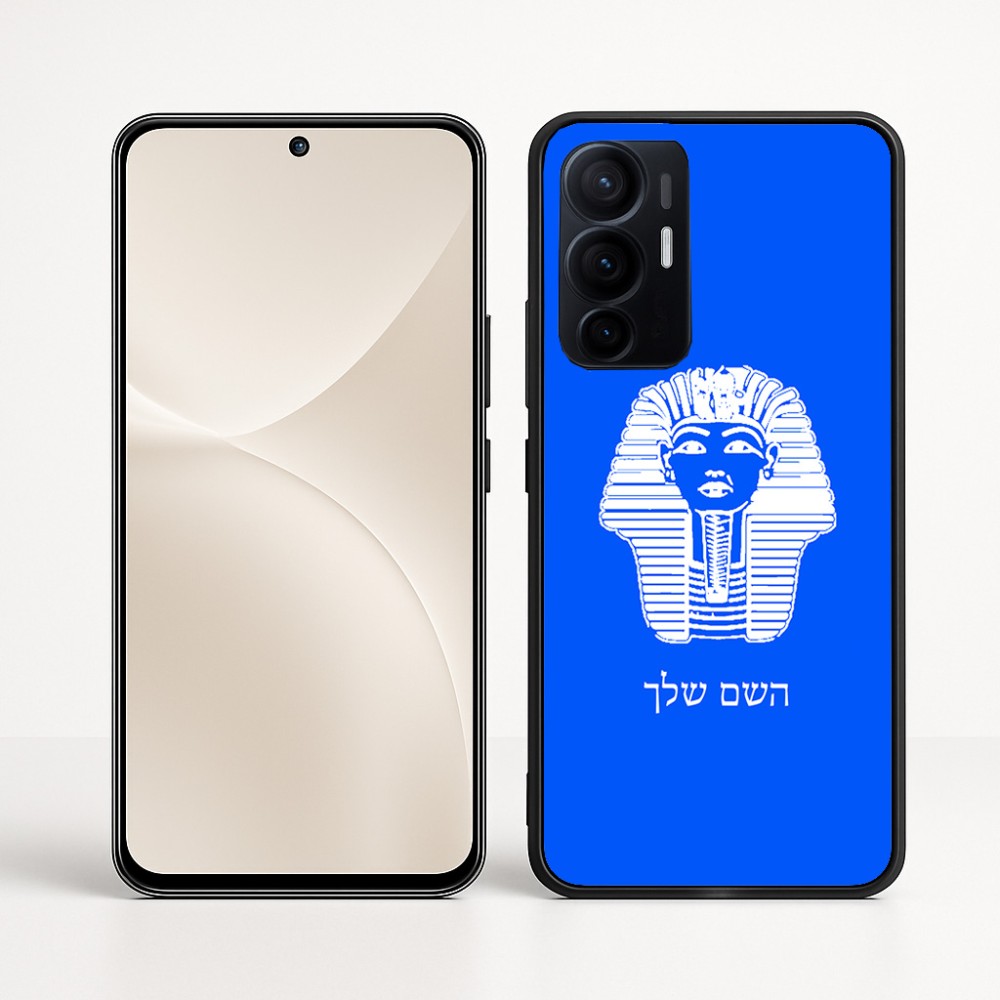 כיסוי בעיצוב אישי עם השם שלך לדגם - Realme 16 Pro+ 5G בעיצוב פרעה - תות ענח' אמון מצרי