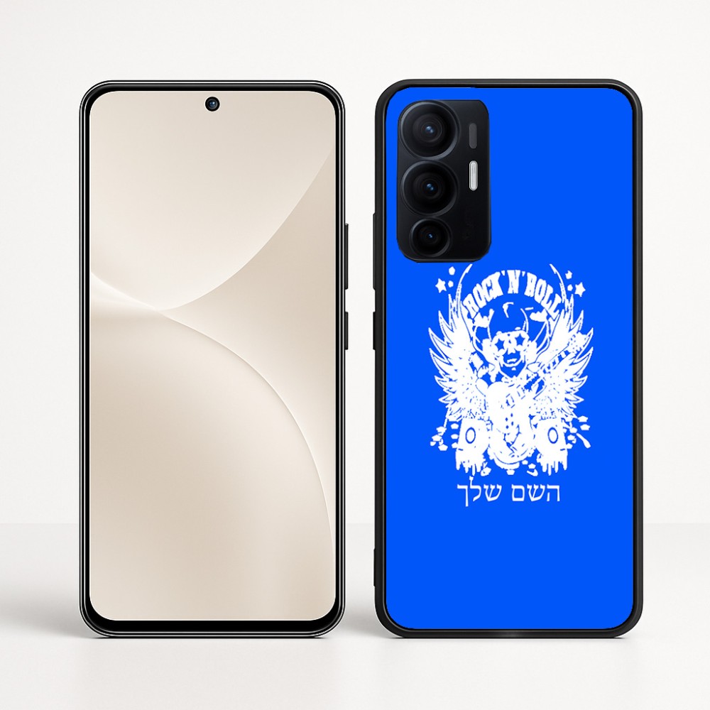 כיסוי בעיצוב אישי עם השם שלך לדגם - Realme 16 Pro+ 5G בעיצוב רוקנרול