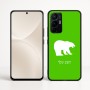 כיסוי בעיצוב אישי עם השם שלך לדגם - Realme 16 Pro+ 5G בעיצוב דוב