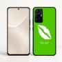 כיסוי בעיצוב אישי עם השם שלך לדגם - Realme 16 Pro+ 5G בעיצוב שפתיים - נשיקה