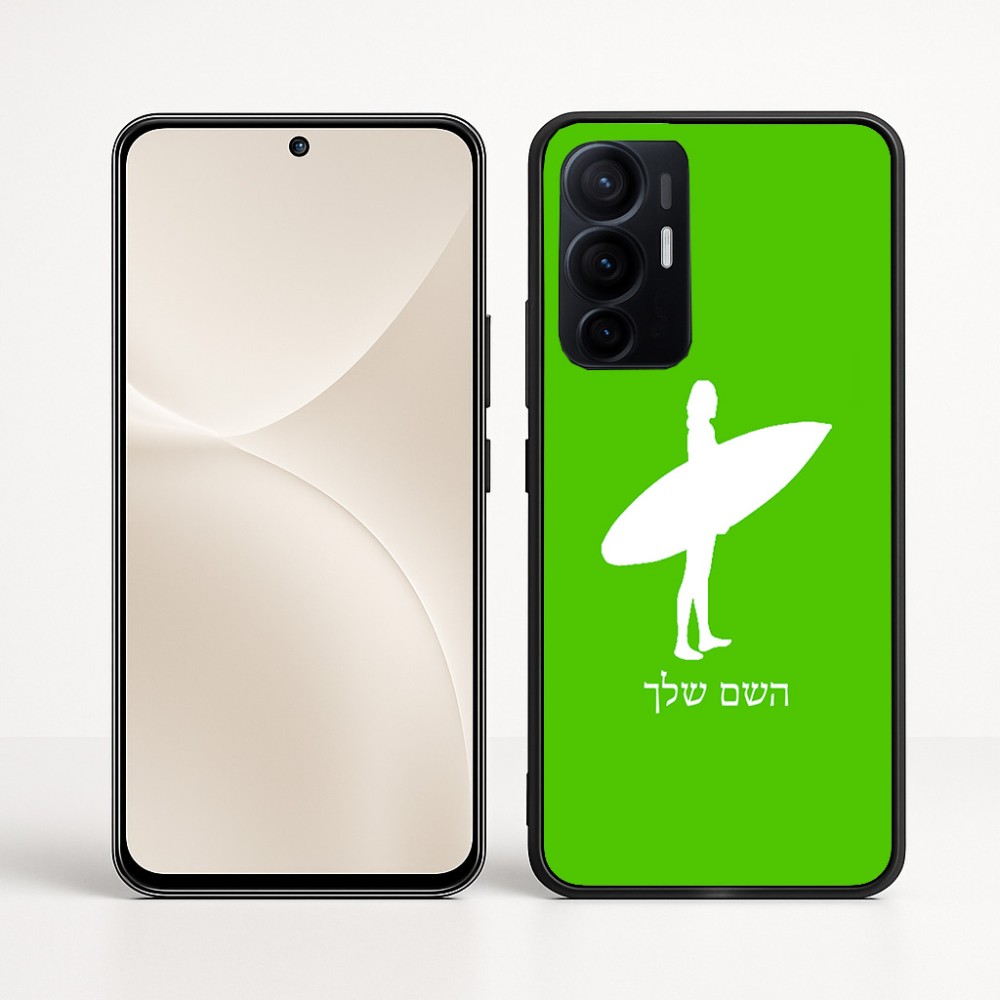 כיסוי בעיצוב אישי עם השם שלך לדגם - Realme 16 Pro+ 5G בעיצוב גלישה - גלישה