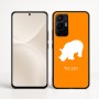 כיסוי בעיצוב אישי עם השם שלך לדגם - Realme 16 Pro+ 5G בעיצוב קרנף