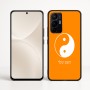 כיסוי בעיצוב אישי עם השם שלך לדגם - Realme 16 Pro+ 5G בעיצוב סמל יינג יאנג