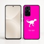 כיסוי בעיצוב אישי עם השם שלך לדגם - Realme 16 Pro+ 5G בעיצוב דינוזאור