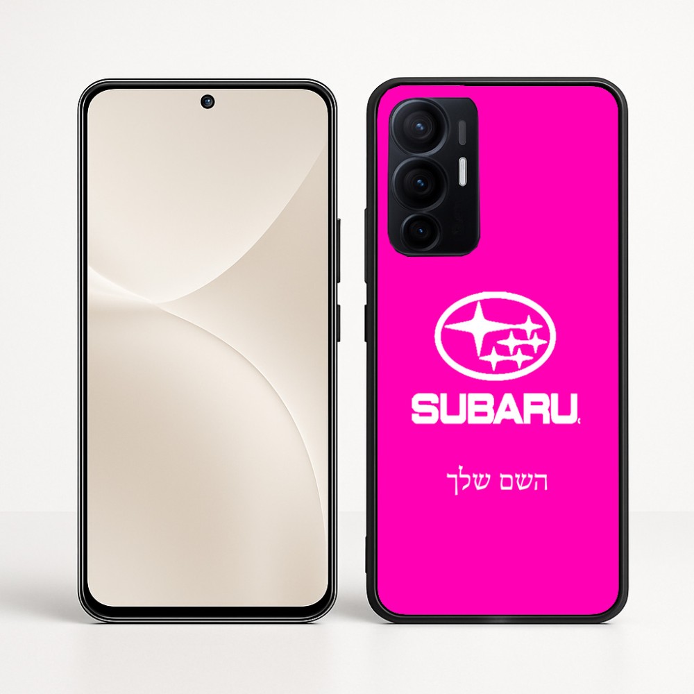 כיסוי בעיצוב אישי עם השם שלך לדגם - Realme 16 Pro+ 5G בעיצוב סובארו