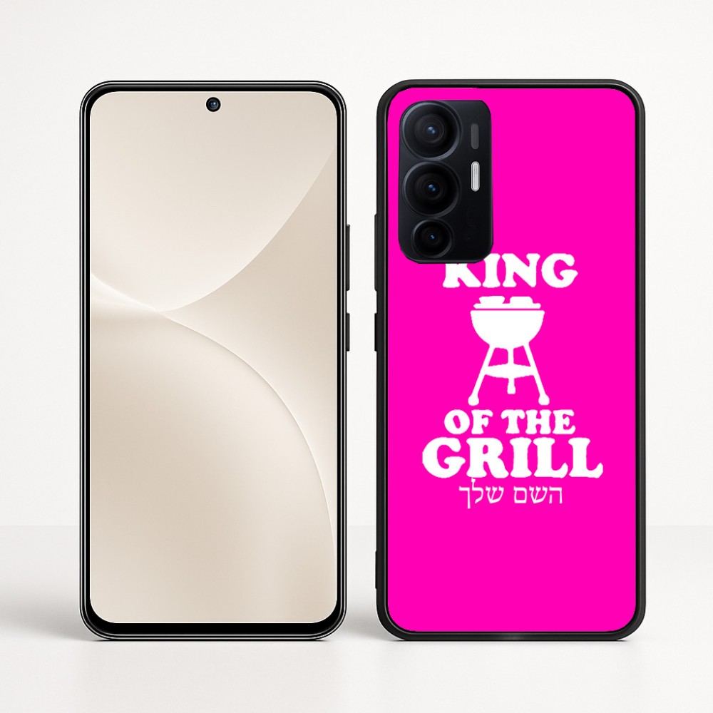 כיסוי בעיצוב אישי עם השם שלך לדגם - Realme 16 Pro+ 5G בעיצוב מלך הגריל