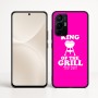 כיסוי בעיצוב אישי עם השם שלך לדגם - Realme 16 Pro+ 5G בעיצוב מלך הגריל