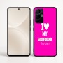 כיסוי בעיצוב אישי עם השם שלך לדגם - Realme 16 Pro+ 5G בעיצוב אוהב את החברה שלי