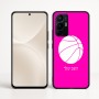 כיסוי בעיצוב אישי עם השם שלך לדגם - Realme 16 Pro+ 5G בעיצוב כדורסל