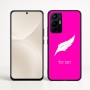 כיסוי בעיצוב אישי עם השם שלך לדגם - Realme 16 Pro+ 5G בעיצוב נוצת נוצה