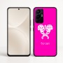 כיסוי בעיצוב אישי עם השם שלך לדגם - Realme 16 Pro+ 5G בעיצוב פרחי קרן