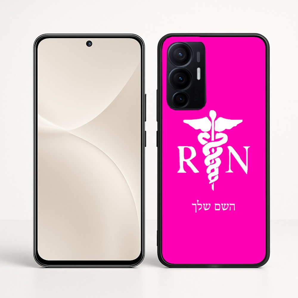 כיסוי בעיצוב אישי עם השם שלך לדגם - Realme 16 Pro+ 5G בעיצוב אחות מוסמכת