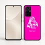 כיסוי בעיצוב אישי עם השם שלך לדגם - Realme 16 Pro+ 5G בעיצוב סנטה קלאוס