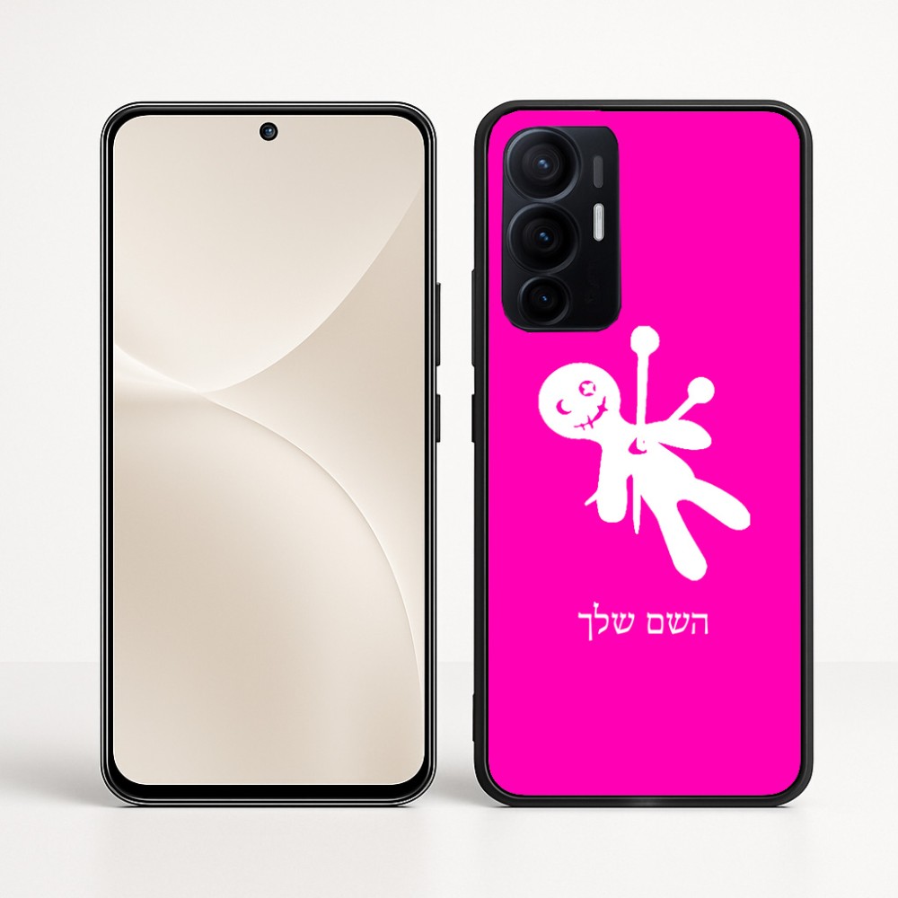 כיסוי בעיצוב אישי עם השם שלך לדגם - Realme 16 Pro+ 5G בעיצוב וודו