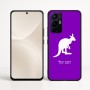 כיסוי בעיצוב אישי עם השם שלך לדגם - Realme 16 Pro+ 5G בעיצוב קנגורו