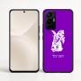 כיסוי בעיצוב אישי עם השם שלך לדגם - Realme 16 Pro+ 5G בעיצוב ארנב מחזיק גזר