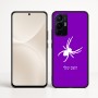 כיסוי בעיצוב אישי עם השם שלך לדגם - Realme 16 Pro+ 5G בעיצוב עכביש
