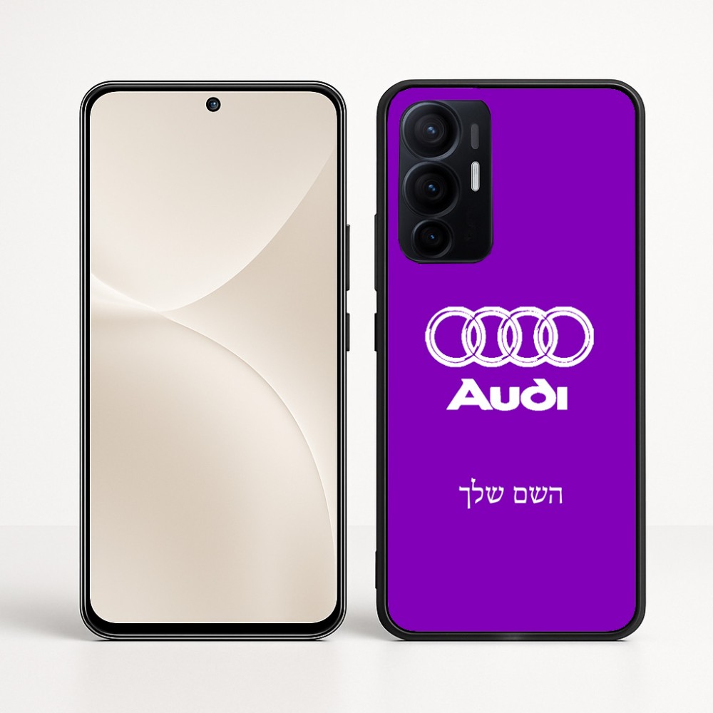 כיסוי בעיצוב אישי עם השם שלך לדגם - Realme 16 Pro+ 5G בעיצוב אאודי