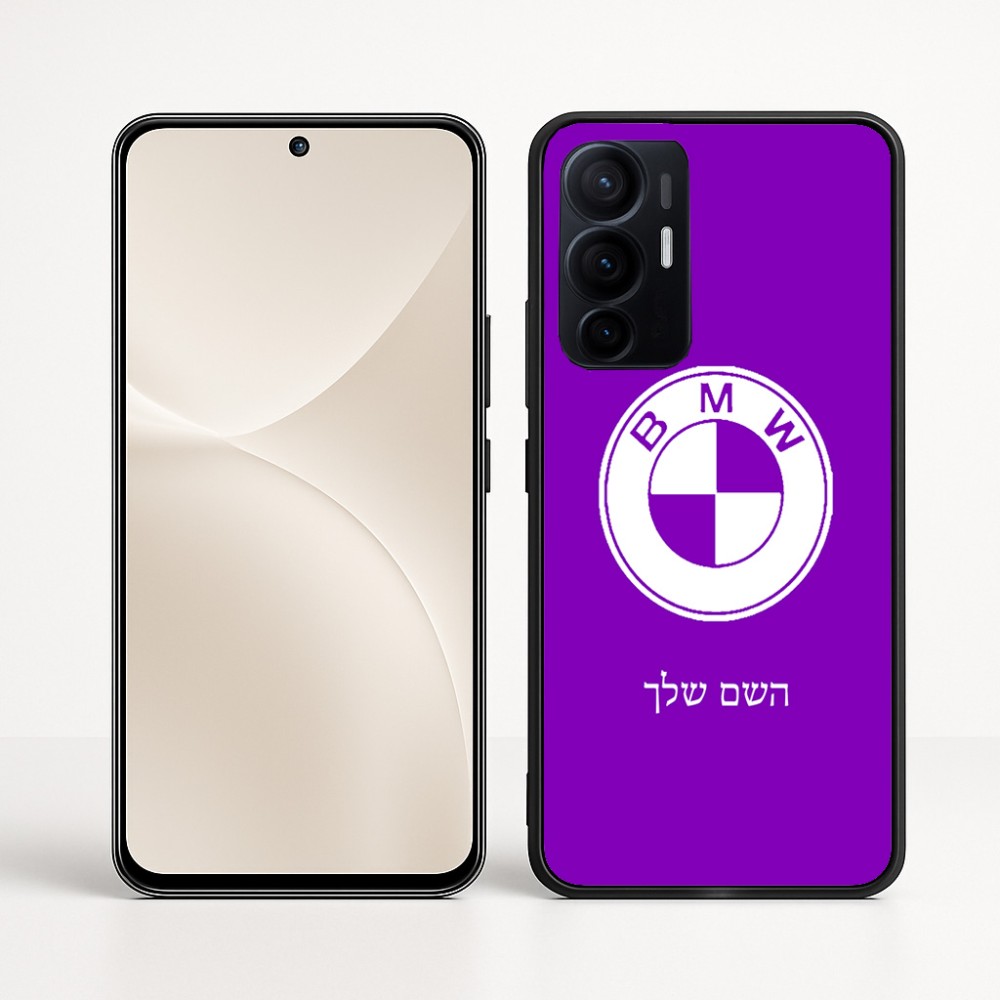 כיסוי בעיצוב אישי עם השם שלך לדגם - Realme 16 Pro+ 5G בעיצוב ב.מ.וו