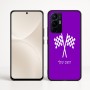 כיסוי בעיצוב אישי עם השם שלך לדגם - Realme 16 Pro+ 5G בעיצוב דגל המירוץ