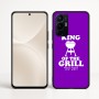כיסוי בעיצוב אישי עם השם שלך לדגם - Realme 16 Pro+ 5G בעיצוב מלך הגריל