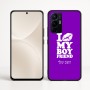 כיסוי בעיצוב אישי עם השם שלך לדגם - Realme 16 Pro+ 5G בעיצוב נשקי את חבר שלי