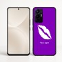כיסוי בעיצוב אישי עם השם שלך לדגם - Realme 16 Pro+ 5G בעיצוב שפתיים - נשיקה