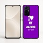 כיסוי בעיצוב אישי עם השם שלך לדגם - Realme 16 Pro+ 5G בעיצוב אוהב את החברה שלי