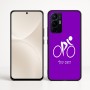 כיסוי בעיצוב אישי עם השם שלך לדגם - Realme 16 Pro+ 5G בעיצוב אופניים אולימפיים