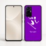 כיסוי בעיצוב אישי עם השם שלך לדגם - Realme 16 Pro+ 5G בעיצוב סקי אולימפי