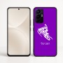 כיסוי בעיצוב אישי עם השם שלך לדגם - Realme 16 Pro+ 5G בעיצוב אופנוע שלג